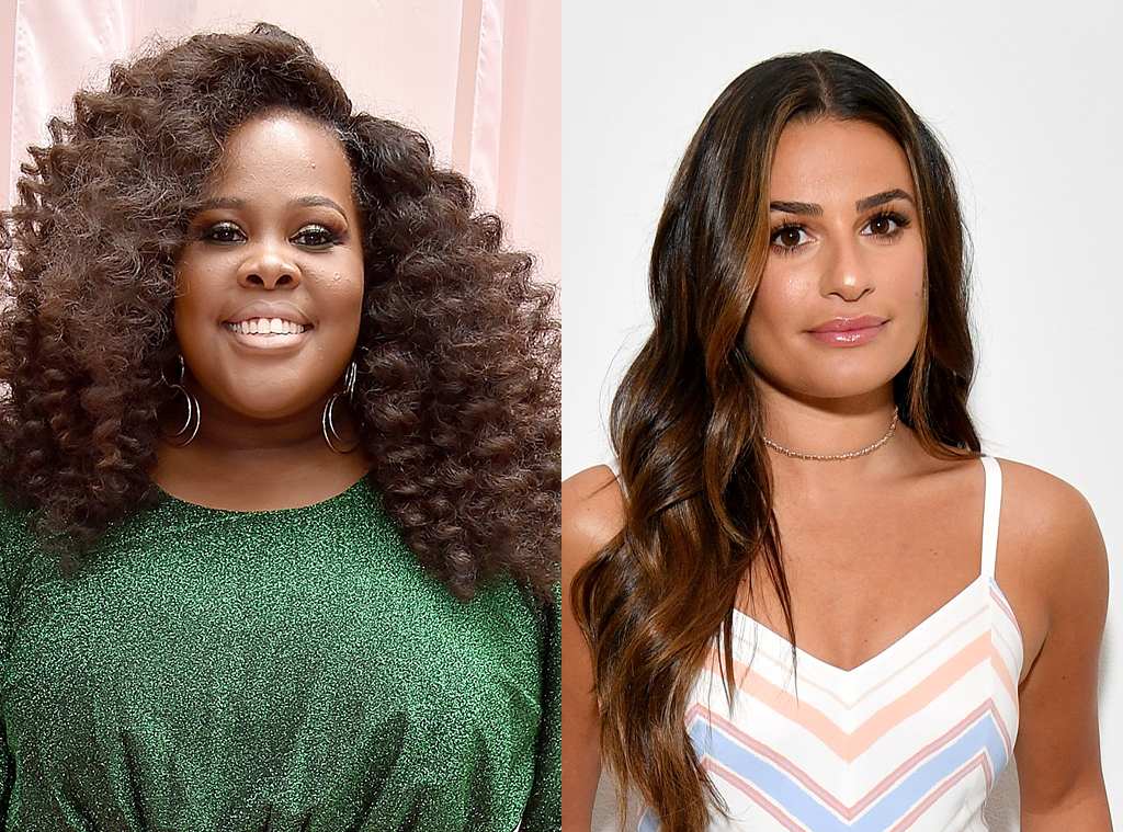 Amber Riley, Lea Michele